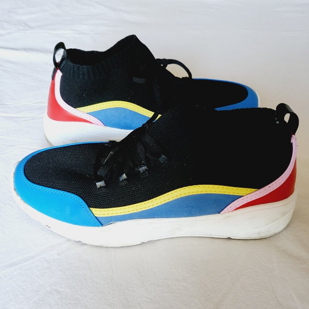 Target's A New Day Multicolor Sock Sneakers, Multicolor, Women's Size 11
